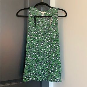 Silk leopard Joie tank
